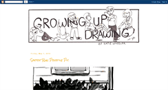 Desktop Screenshot of growingupdrawing.blogspot.com