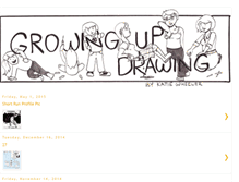 Tablet Screenshot of growingupdrawing.blogspot.com