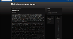 Desktop Screenshot of notoriousscouse.blogspot.com