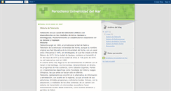 Desktop Screenshot of periodismodelmar.blogspot.com