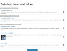 Tablet Screenshot of periodismodelmar.blogspot.com