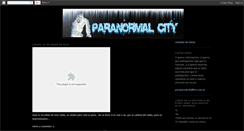 Desktop Screenshot of paranormalcity-neo.blogspot.com