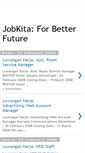 Mobile Screenshot of jobkita.blogspot.com