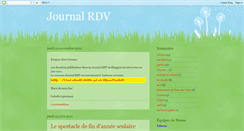 Desktop Screenshot of lejournalrdv.blogspot.com