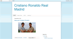 Desktop Screenshot of cristianoronaldowallpaperhd.blogspot.com