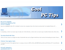 Tablet Screenshot of daily-pctips.blogspot.com