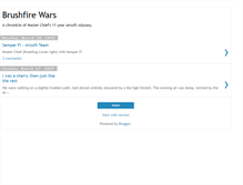 Tablet Screenshot of brushfirewars.blogspot.com