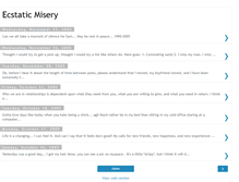 Tablet Screenshot of ecstaticmisery.blogspot.com