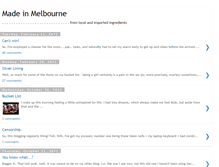 Tablet Screenshot of madeinmelbourne.blogspot.com