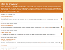 Tablet Screenshot of blogdodevedor.blogspot.com