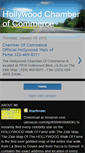 Mobile Screenshot of hollywoodchamberofcommerce.blogspot.com