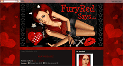 Desktop Screenshot of furyredsays.blogspot.com