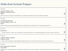 Tablet Screenshot of haikufromgermantongues.blogspot.com