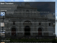 Tablet Screenshot of beertravelers.blogspot.com