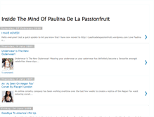 Tablet Screenshot of paulinadelapassionfruit.blogspot.com