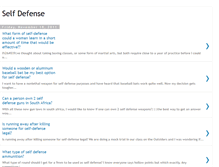 Tablet Screenshot of 2self-defense.blogspot.com