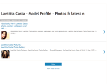 Tablet Screenshot of laetitia-casta-gnepal.blogspot.com