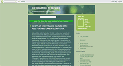 Desktop Screenshot of information-redefined.blogspot.com