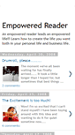 Mobile Screenshot of empoweredreader.blogspot.com