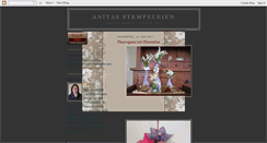 Desktop Screenshot of anitasstempeleien.blogspot.com