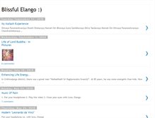 Tablet Screenshot of blissful-elango.blogspot.com