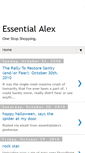 Mobile Screenshot of essentialalex.blogspot.com