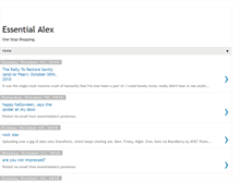 Tablet Screenshot of essentialalex.blogspot.com