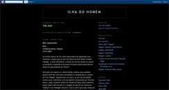 Desktop Screenshot of ilhadohomem.blogspot.com