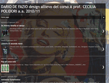 Tablet Screenshot of dariodefaziodesignallievo.blogspot.com