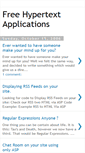 Mobile Screenshot of freehypertextapplications.blogspot.com