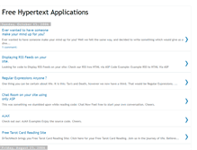 Tablet Screenshot of freehypertextapplications.blogspot.com