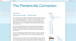 Desktop Screenshot of plantersvilleconnection.blogspot.com