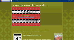 Desktop Screenshot of caracolaenkantodeturpiales.blogspot.com