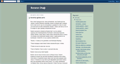 Desktop Screenshot of gezginbora.blogspot.com