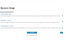 Tablet Screenshot of gezginbora.blogspot.com