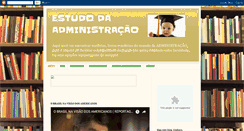 Desktop Screenshot of estudodaadministracao.blogspot.com
