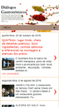 Mobile Screenshot of dialogosgastronomicos.blogspot.com