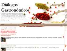 Tablet Screenshot of dialogosgastronomicos.blogspot.com