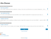 Tablet Screenshot of miss-disease.blogspot.com