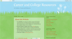Desktop Screenshot of guidetocollegeandcareers.blogspot.com