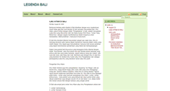 Desktop Screenshot of legendabali.blogspot.com