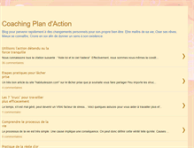 Tablet Screenshot of coaching-plan-action.blogspot.com