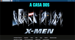 Desktop Screenshot of casadosxmen.blogspot.com