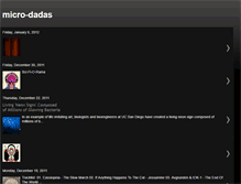 Tablet Screenshot of microdadas.blogspot.com