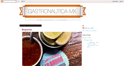 Desktop Screenshot of gastronautica-mx.blogspot.com