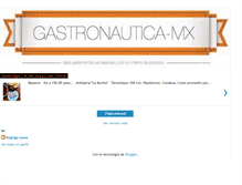 Tablet Screenshot of gastronautica-mx.blogspot.com