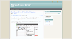 Desktop Screenshot of exceldersleritr.blogspot.com