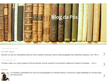 Tablet Screenshot of blogdaposletras.blogspot.com