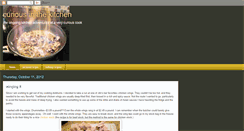 Desktop Screenshot of curiouscookinthekitchen.blogspot.com