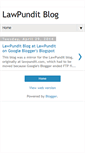Mobile Screenshot of lawpunditblog.blogspot.com